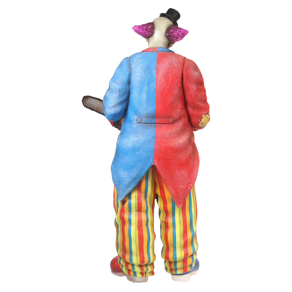 Scary Clown With Chainsaw