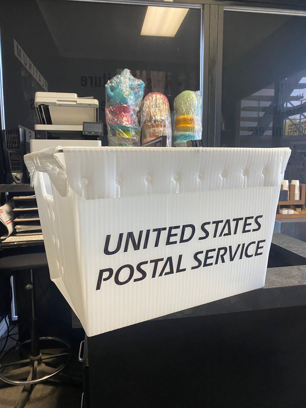 United States Postal Service Mail Crate