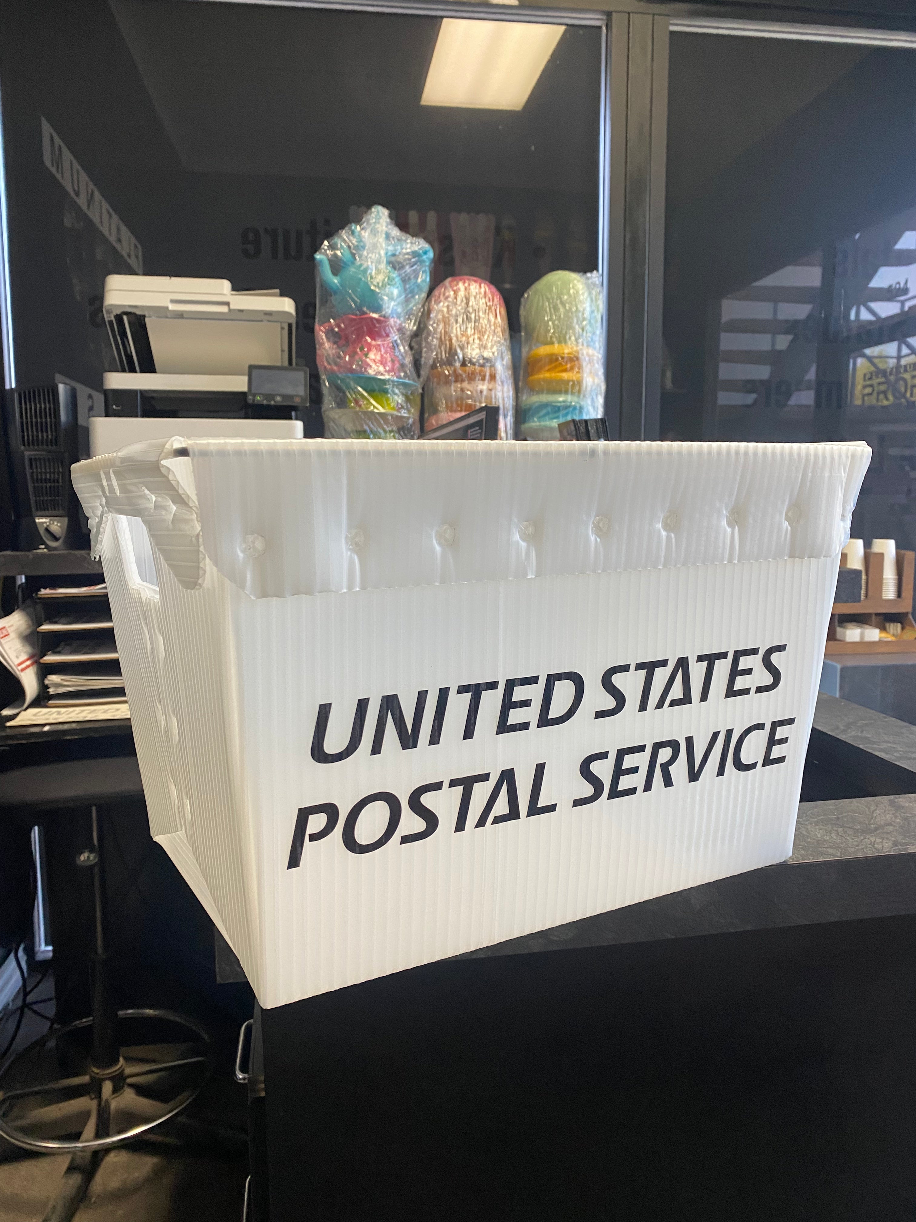 United States Postal Service Mail Crate