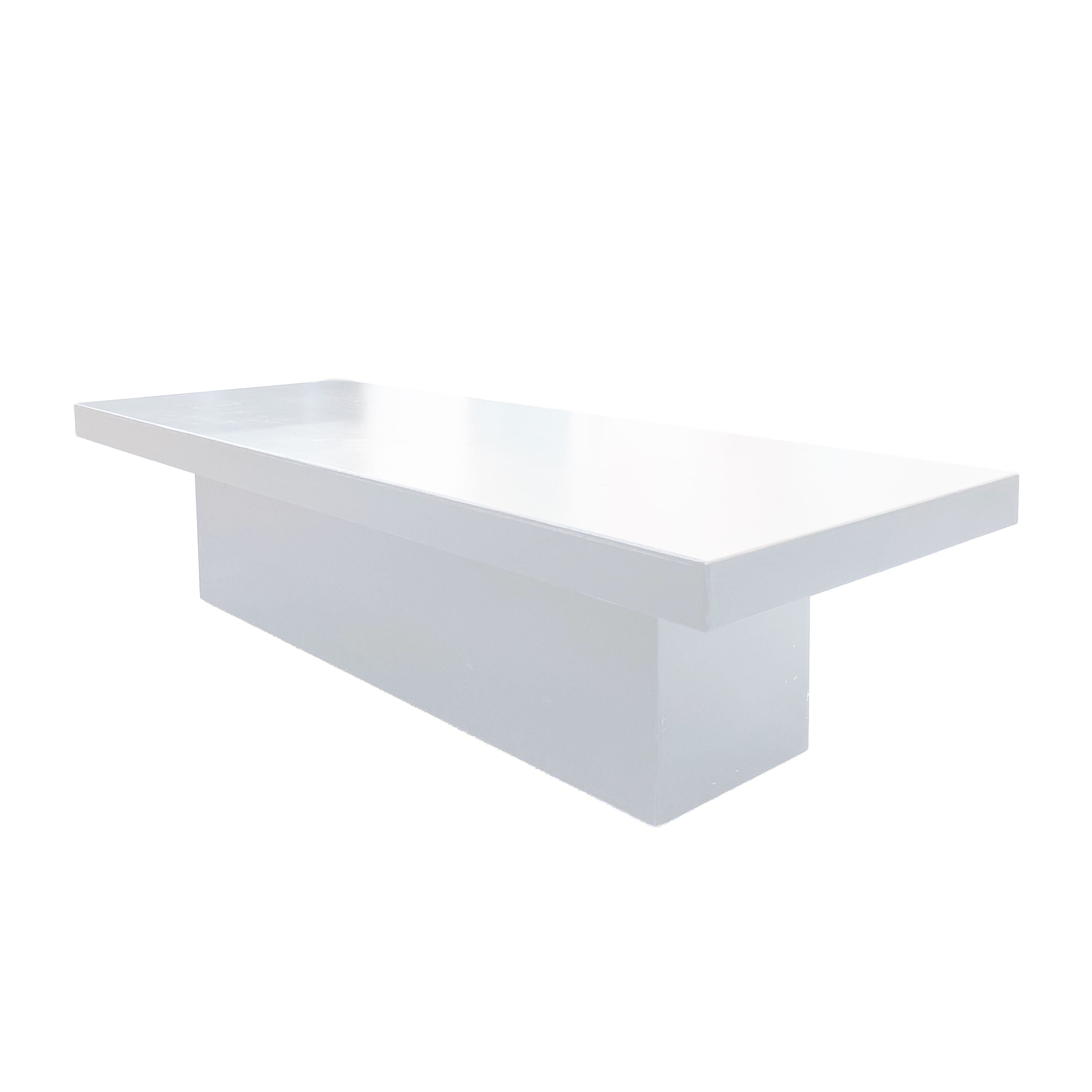 Kids White Rectangular Box Table
