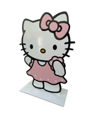 Light Pink Hello Kitty Wood Cut Out Standee
