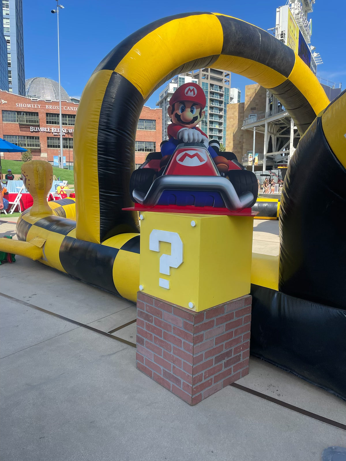 Super Mario Cart Wood Cut Out Standee