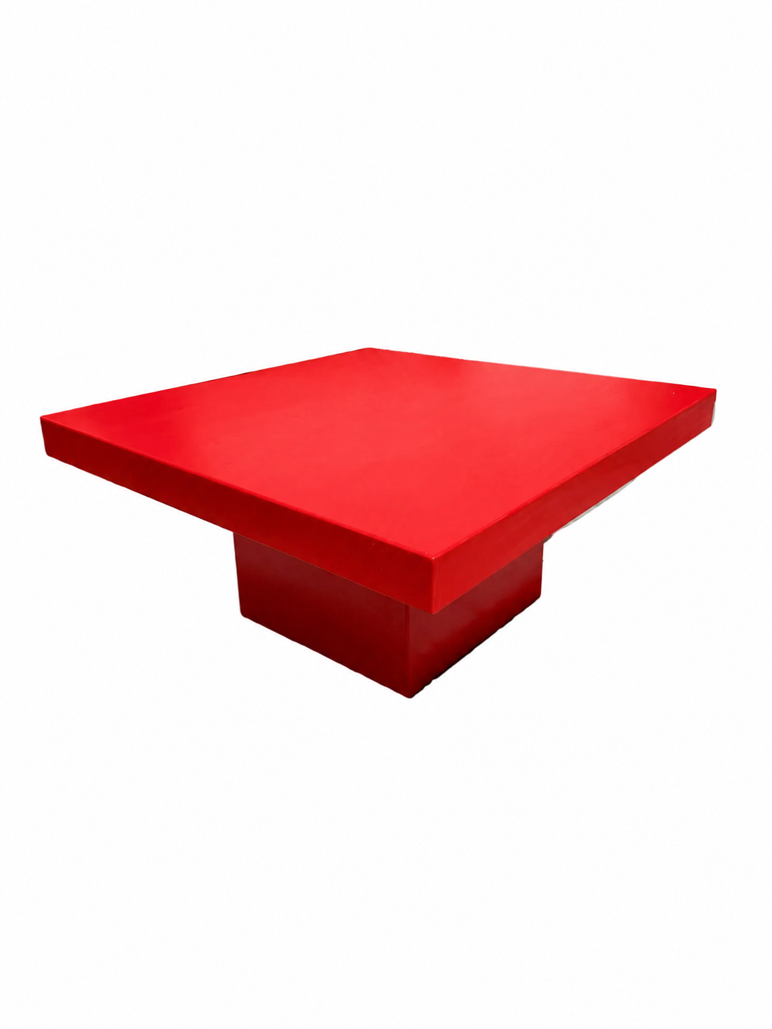Kids Red Square Table