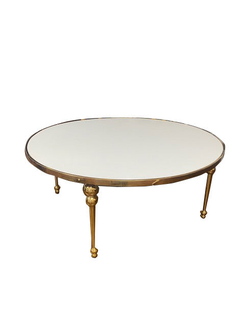 Kids White & Gold Washington Table