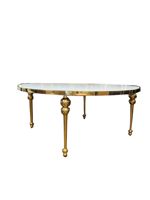 Kids White & Gold Washington Table