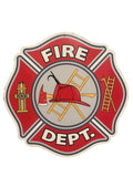 Fire Department Wood Cut Out Standee
