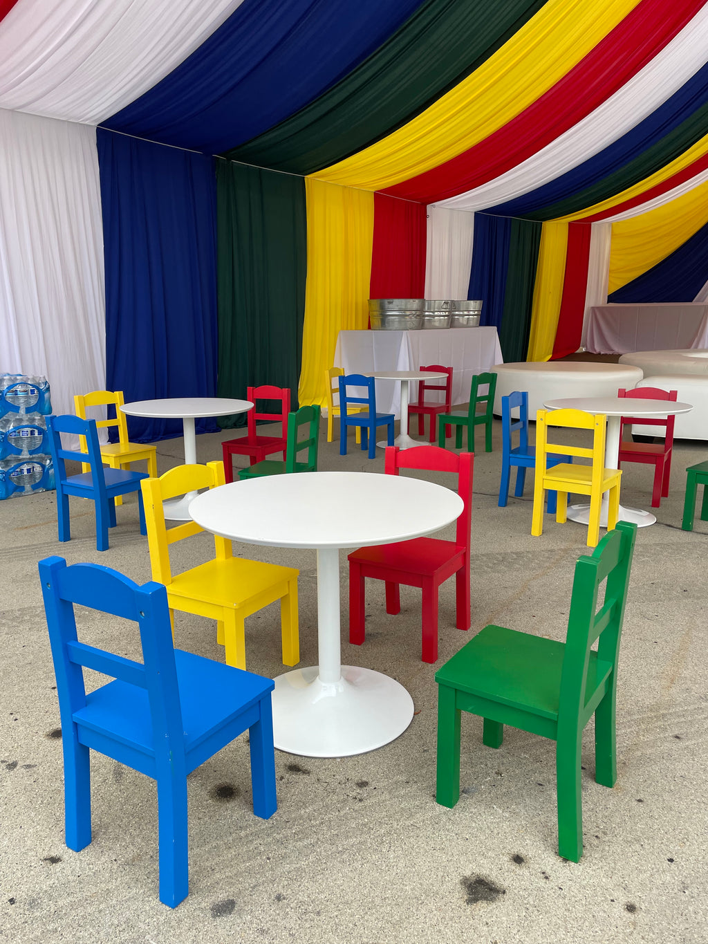 Kids Blue Aztlan Chair