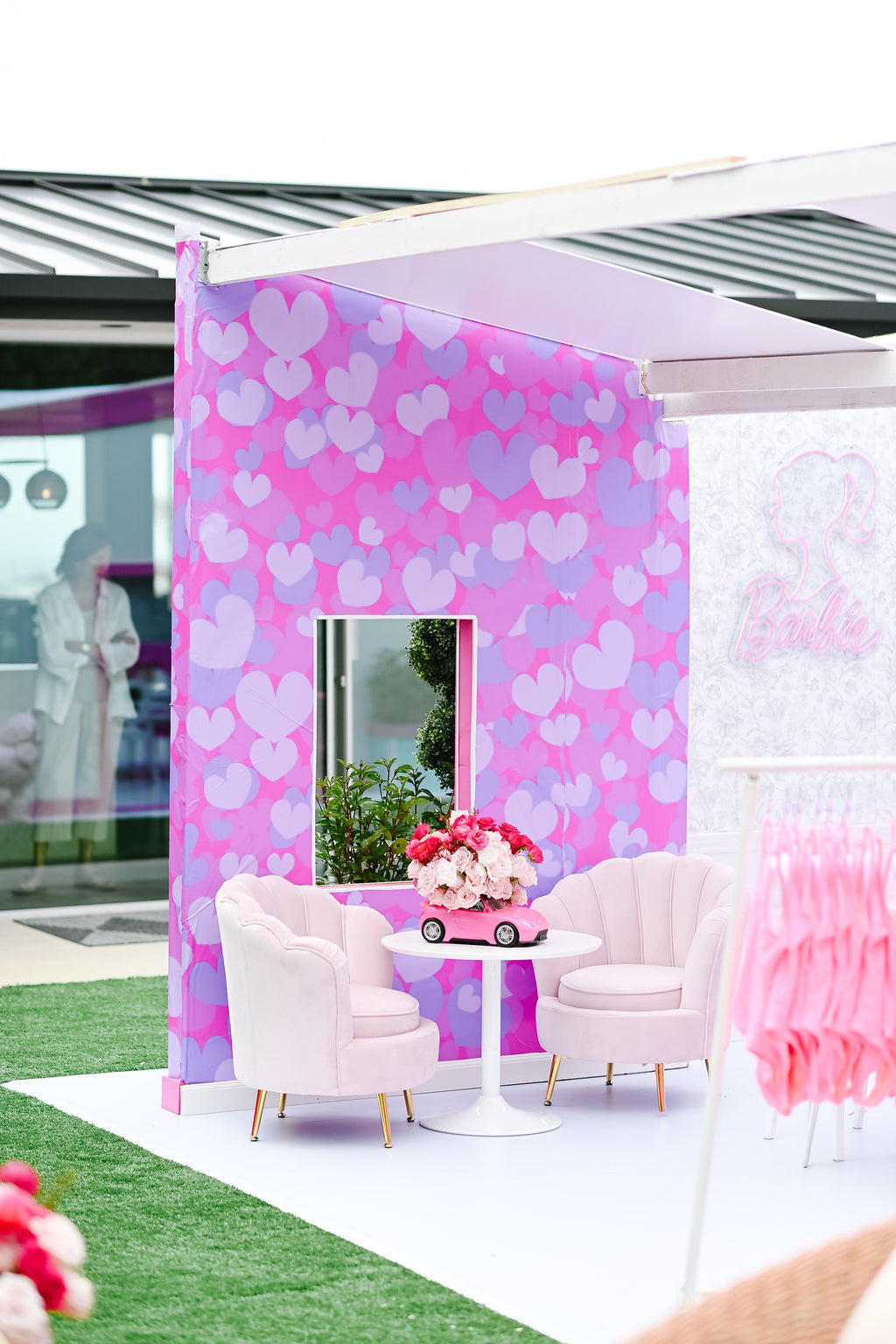 Kids Light Pink Seashell Sofa