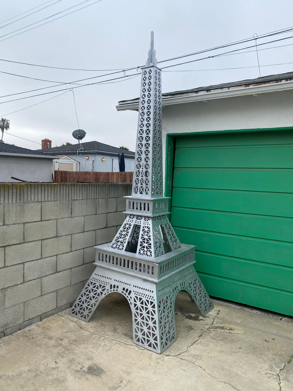 Silver Paris Eiffel Tower