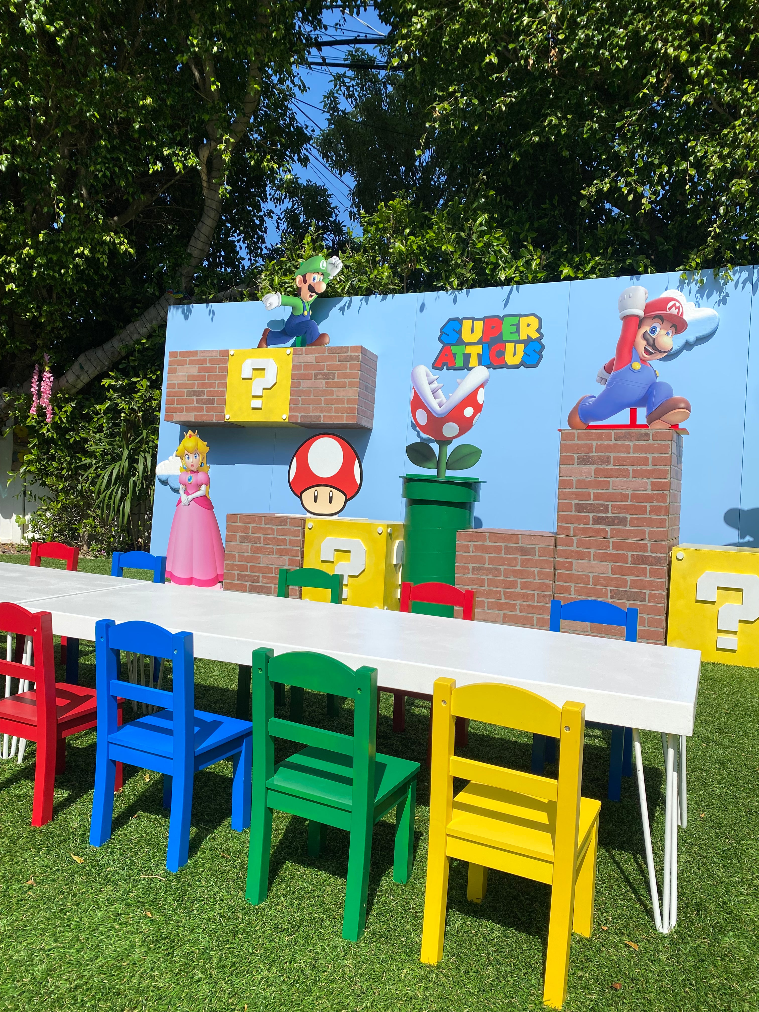 Super Mario Mushroom Wood Cut Out Standee