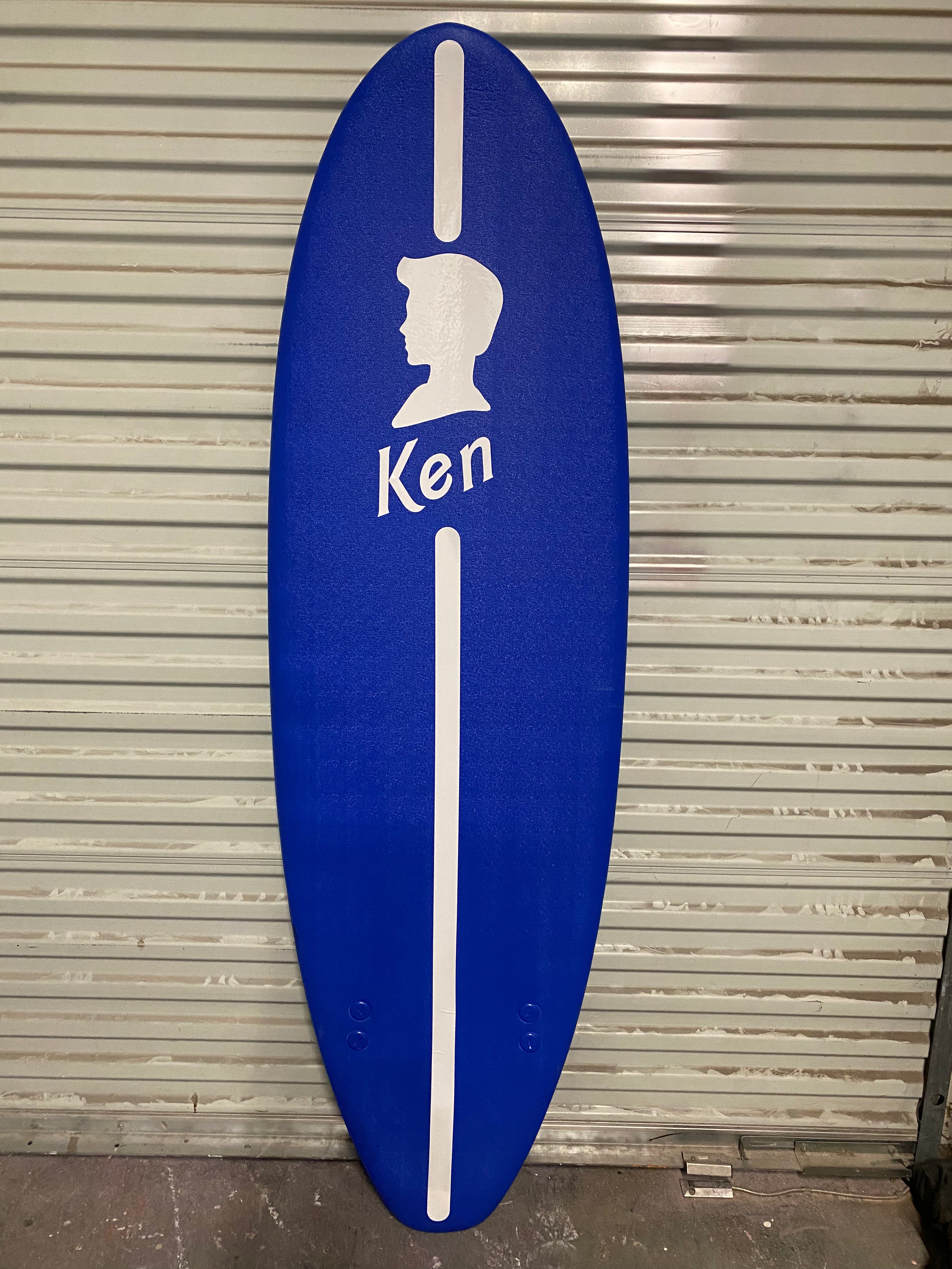 Blue Ken Surf Board