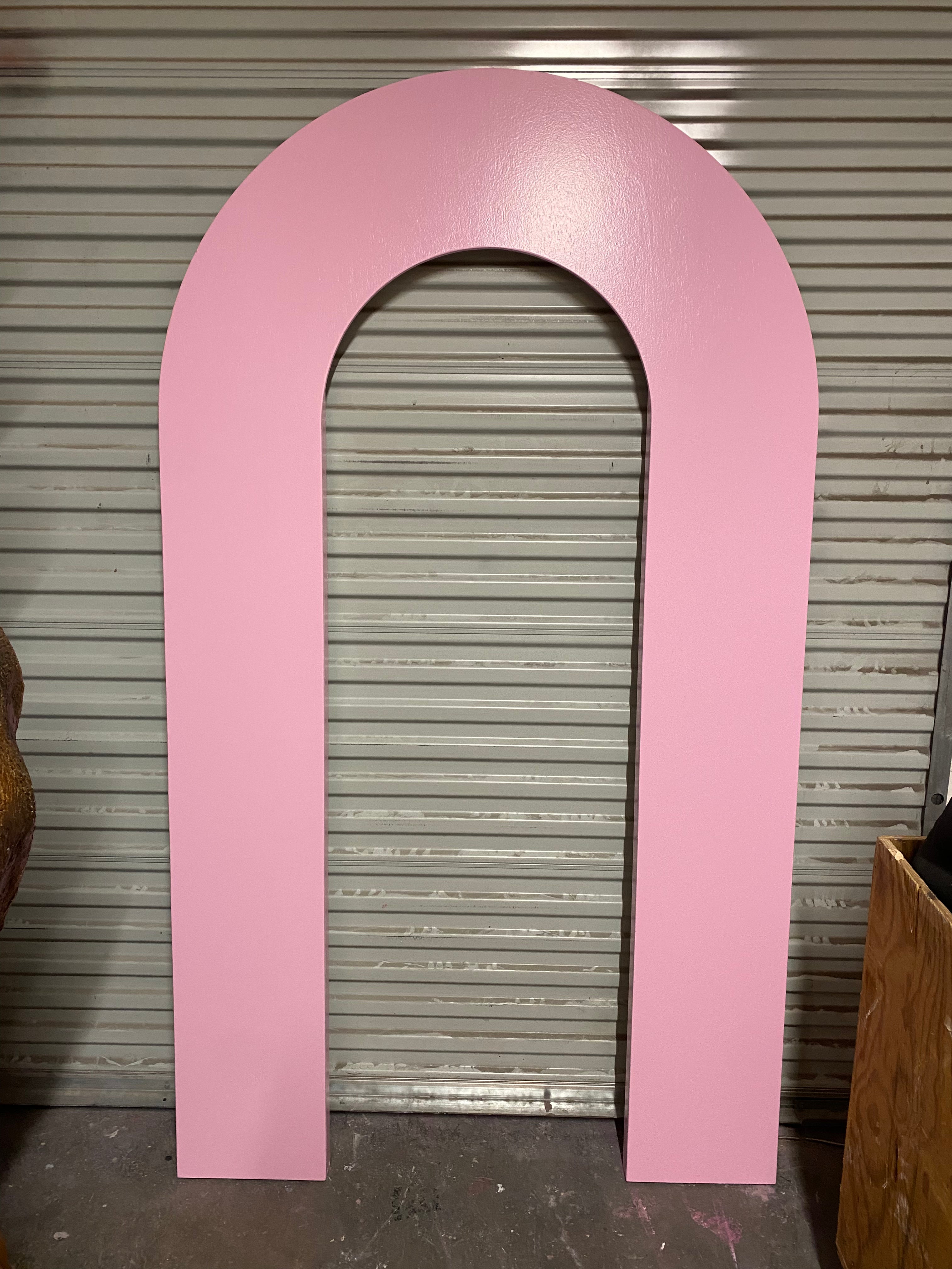 Light Pink Round Arch