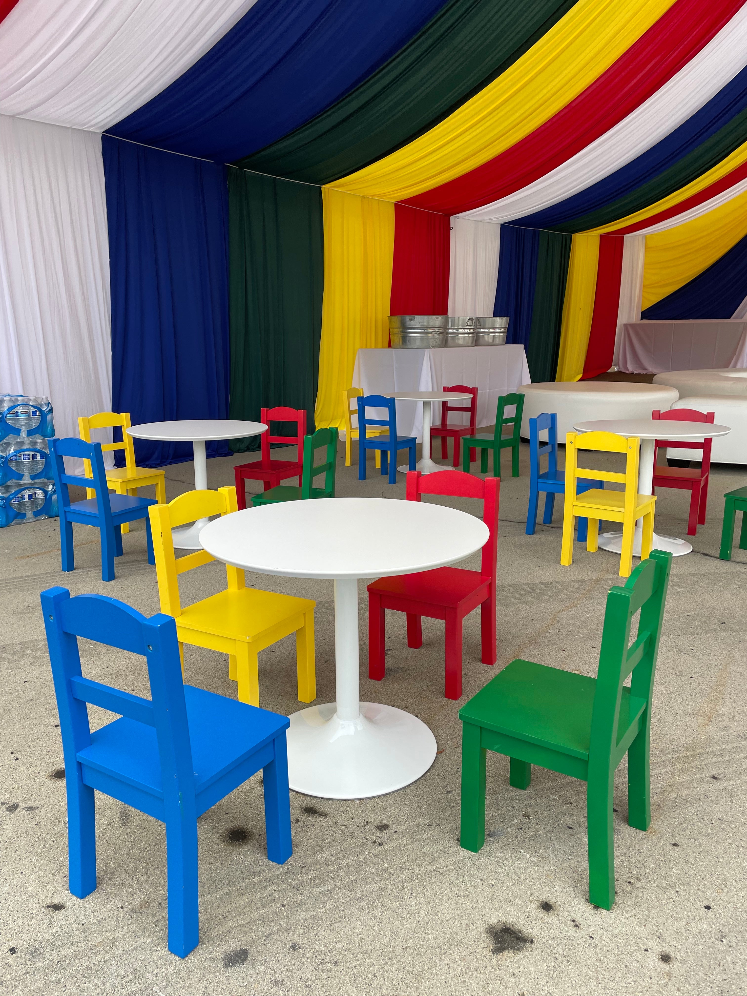 Kids Yellow Aztlan Chair