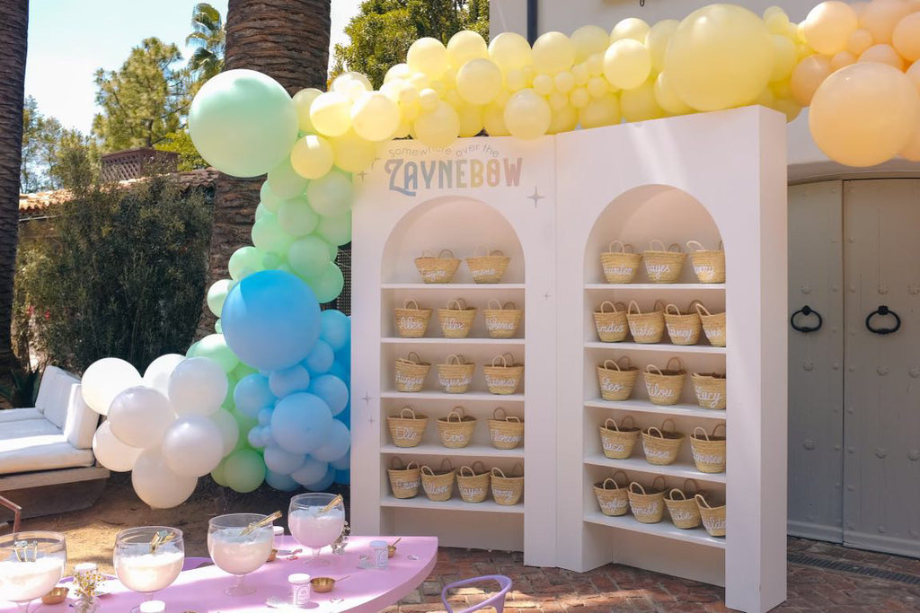 Kids Light Pink Serpentine Table