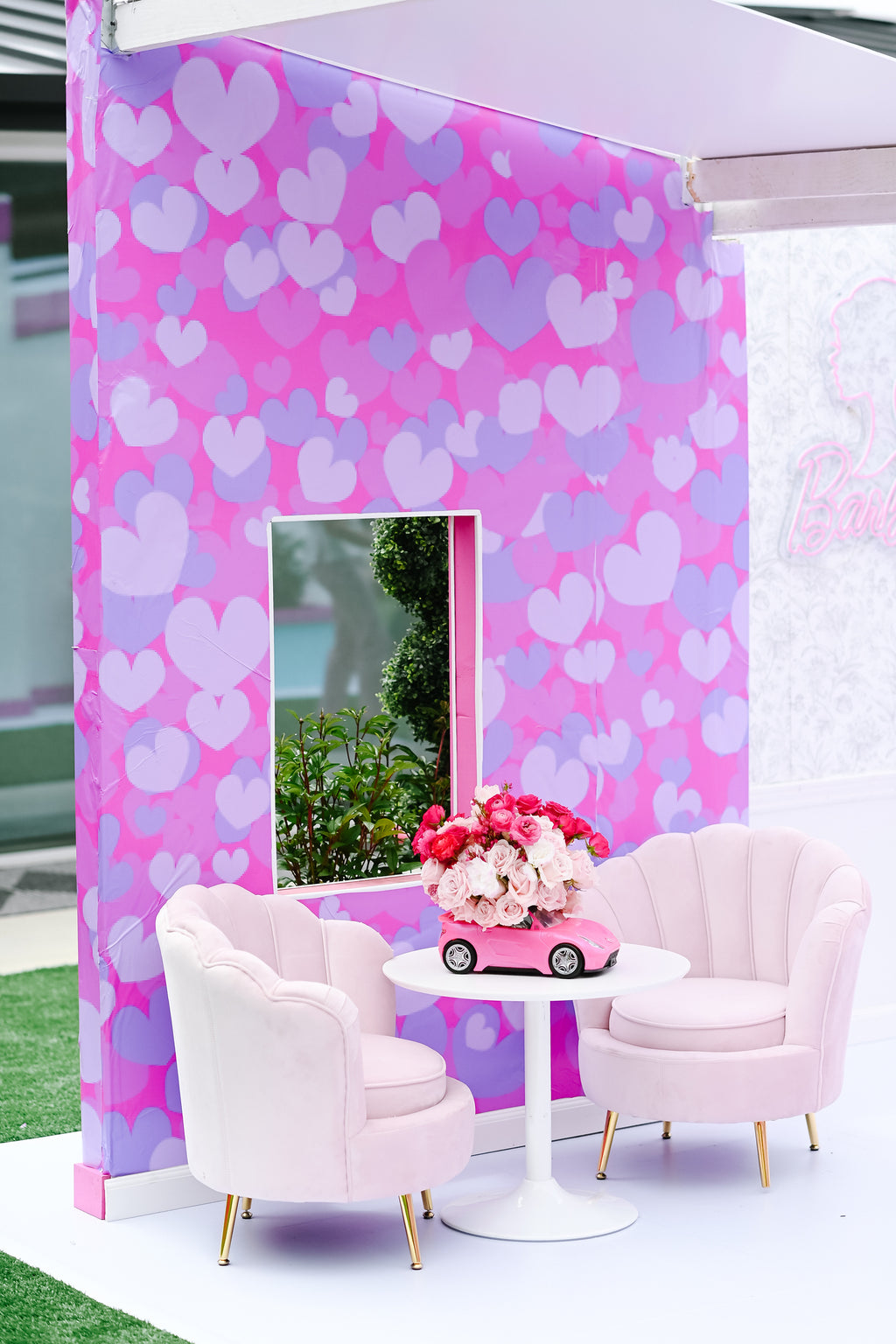 Kids Light Pink Seashell Sofa