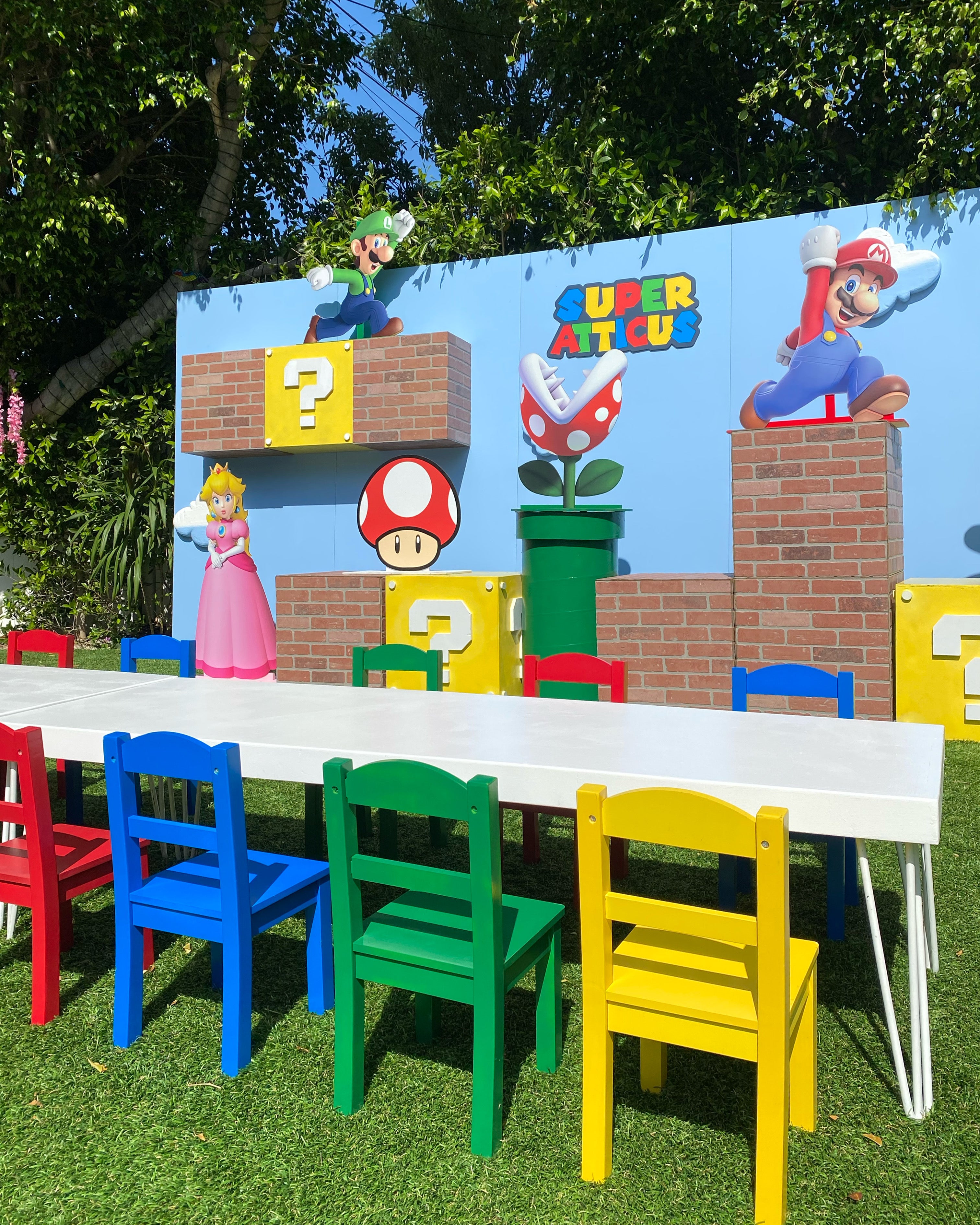 Princess Peach Wood Cut Out Standee