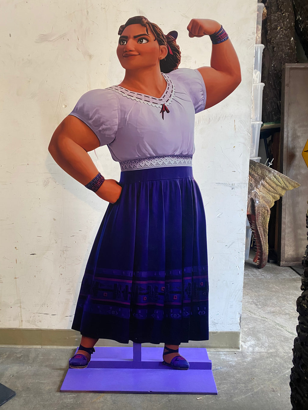 Luisa Wood Cut Out Standee