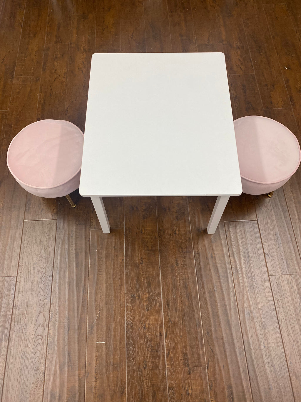 Kids Aztlan White Square Table