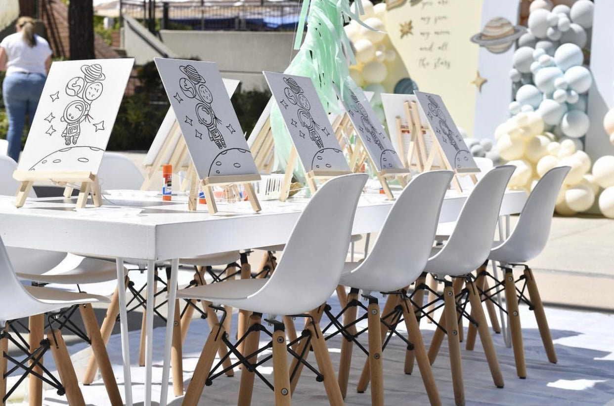 Kids White Gebo Brock Chair