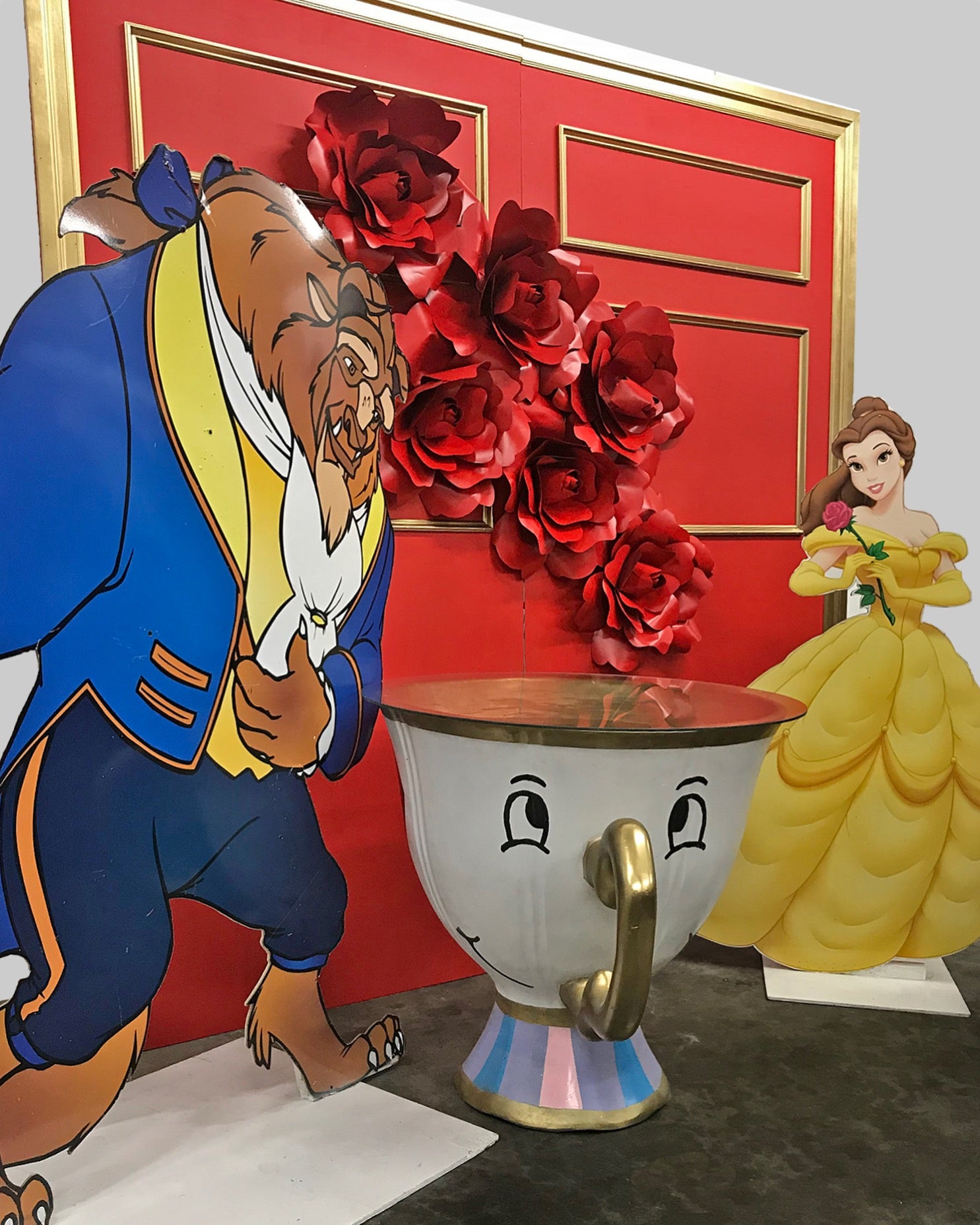 Belle Wood Cut Out Standee