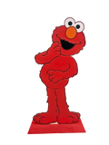 Elmo Wood Cut Out Standee