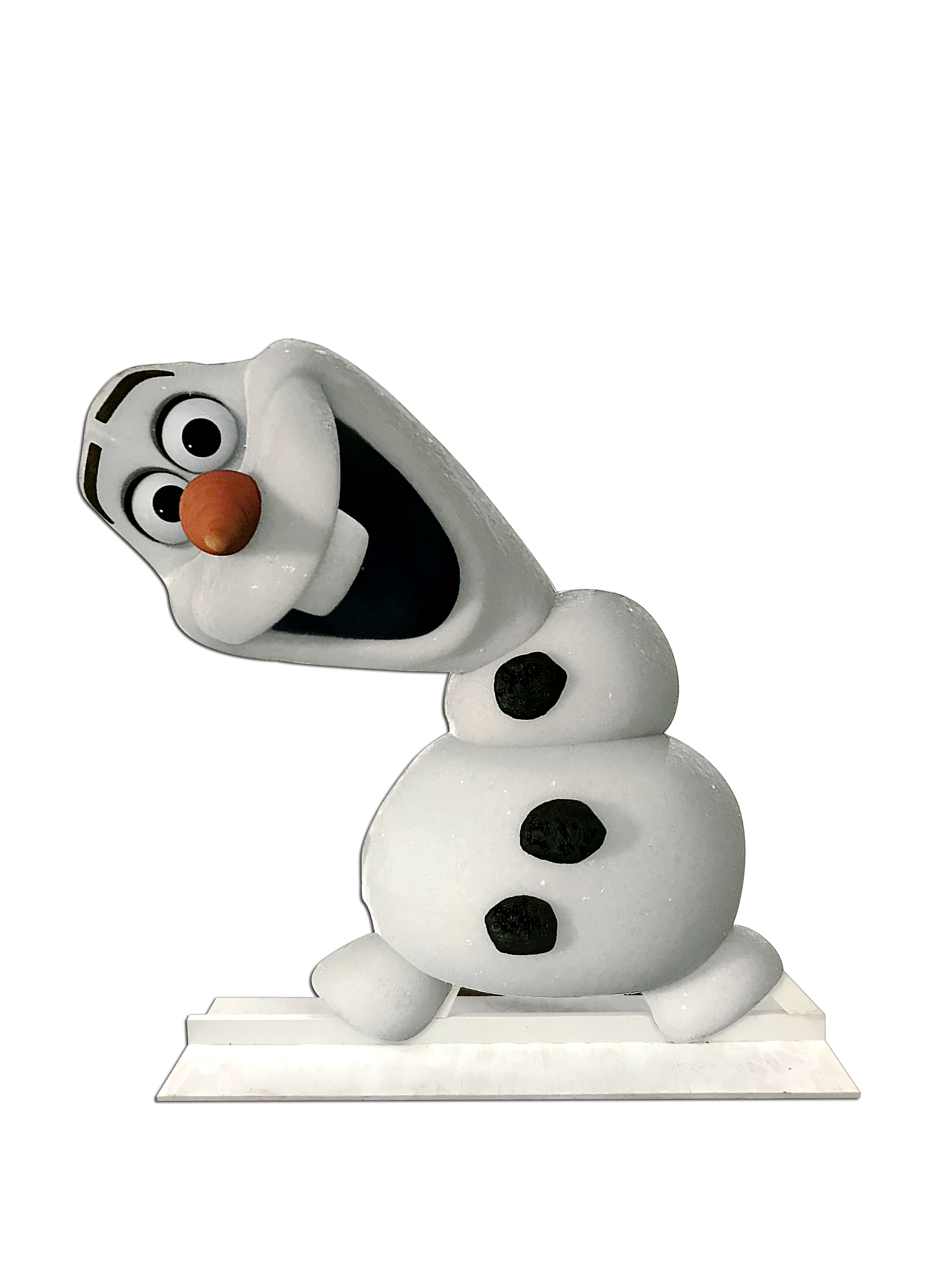 Olaf Wood Cut Out Standee