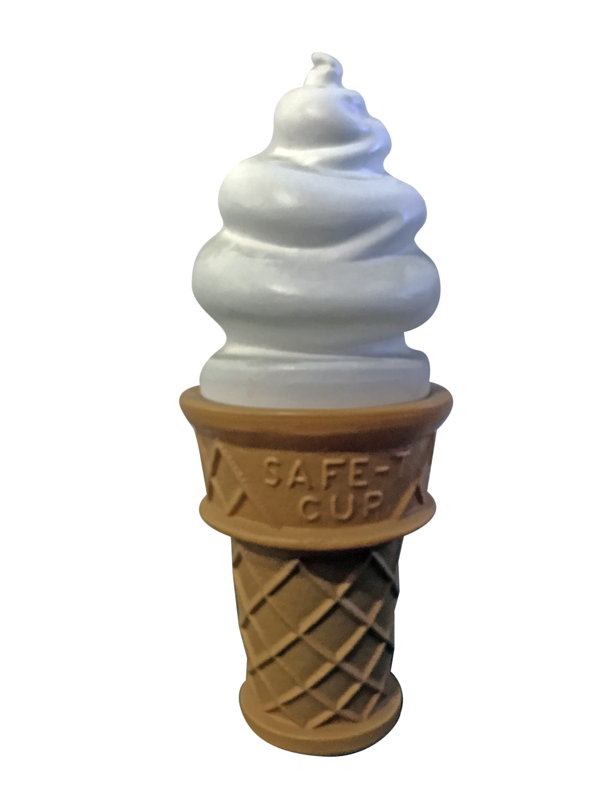Vanilla Ice Cream Swirl Cone