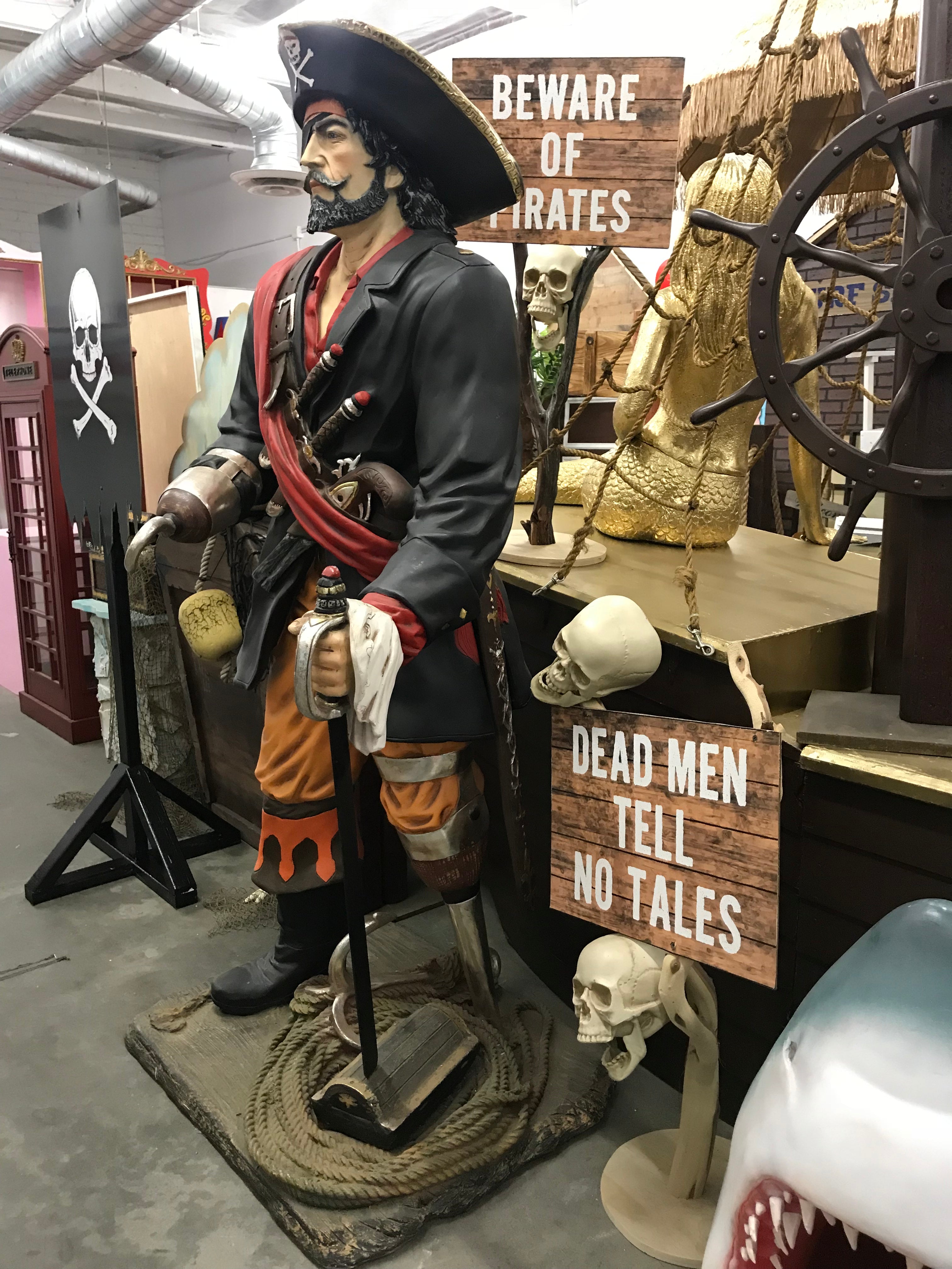 Beware Of Pirates Stand