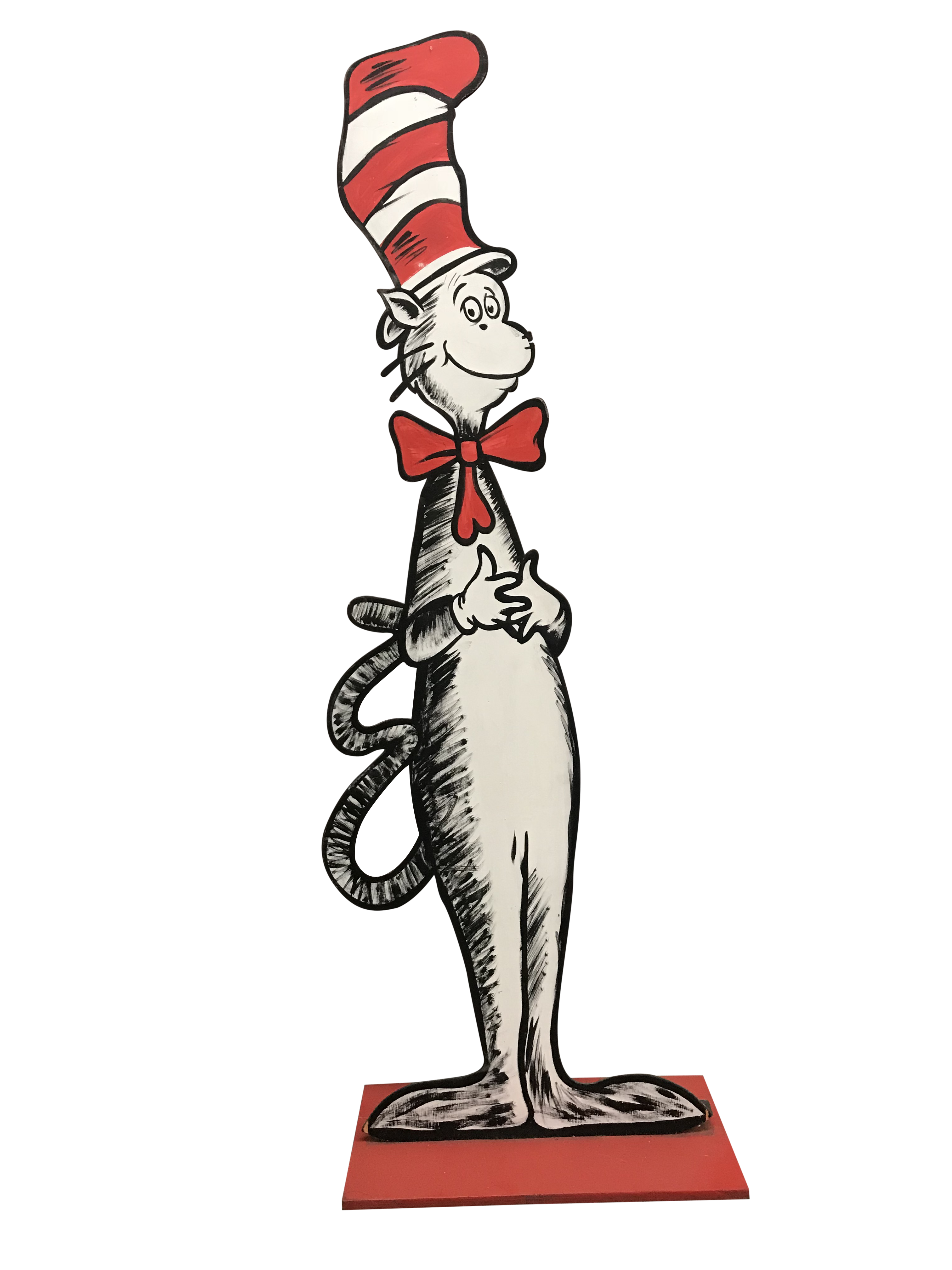 The Cat In The Hat Wood Cut Out Standee