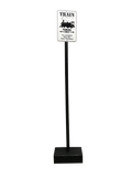 Train Parking Only Stand
