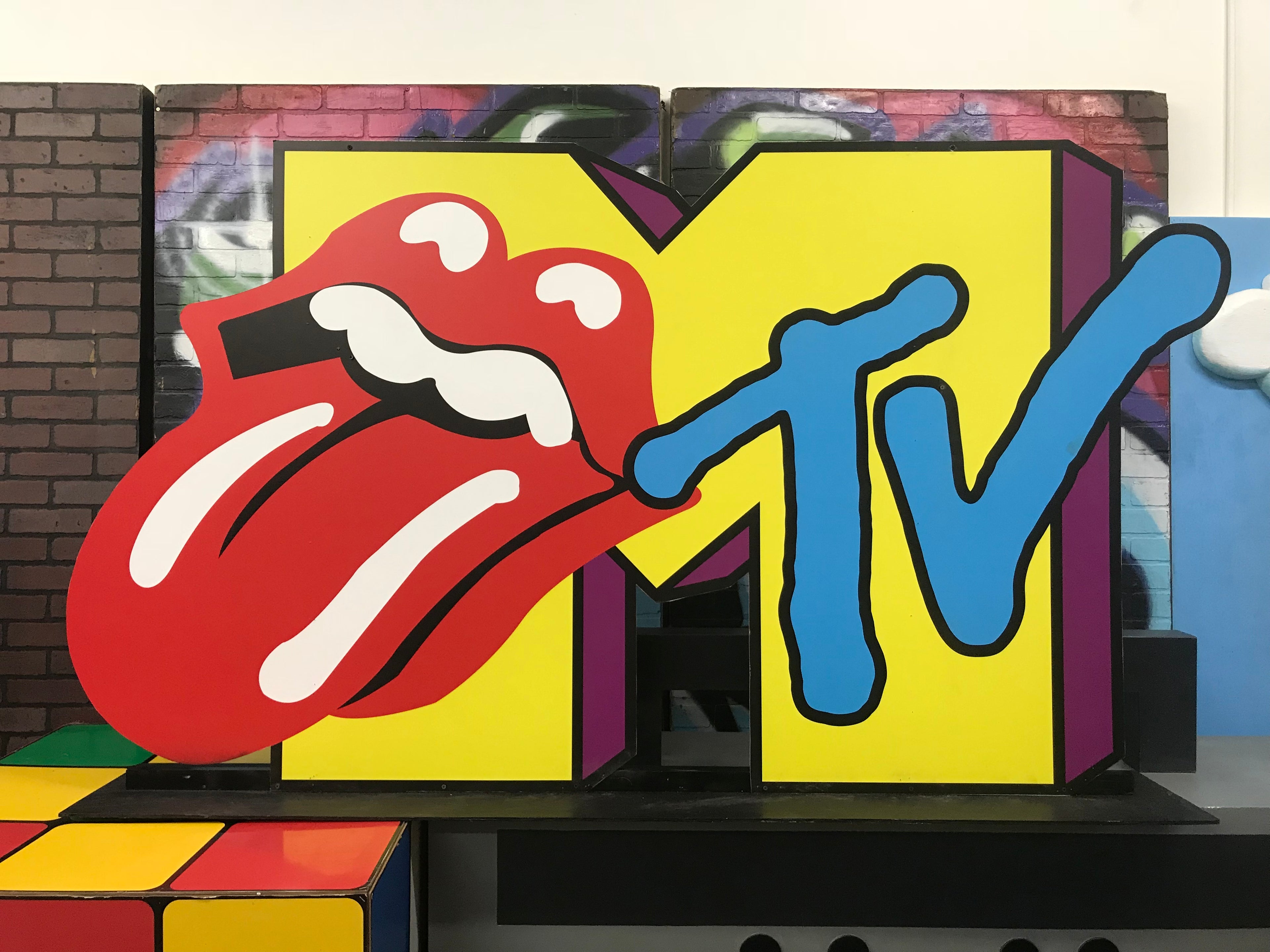 MTV Wood Cut Out Standee