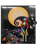 3D Nightmare Before Christmas Backdrop