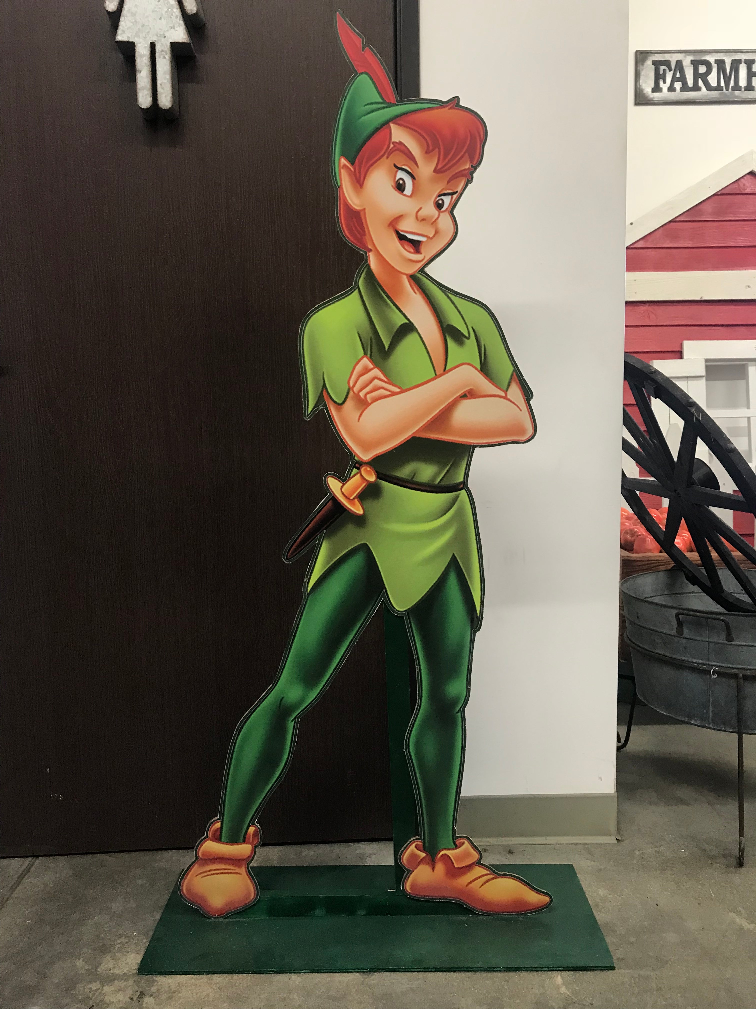 Peter Pan Wood Cut Out Standee