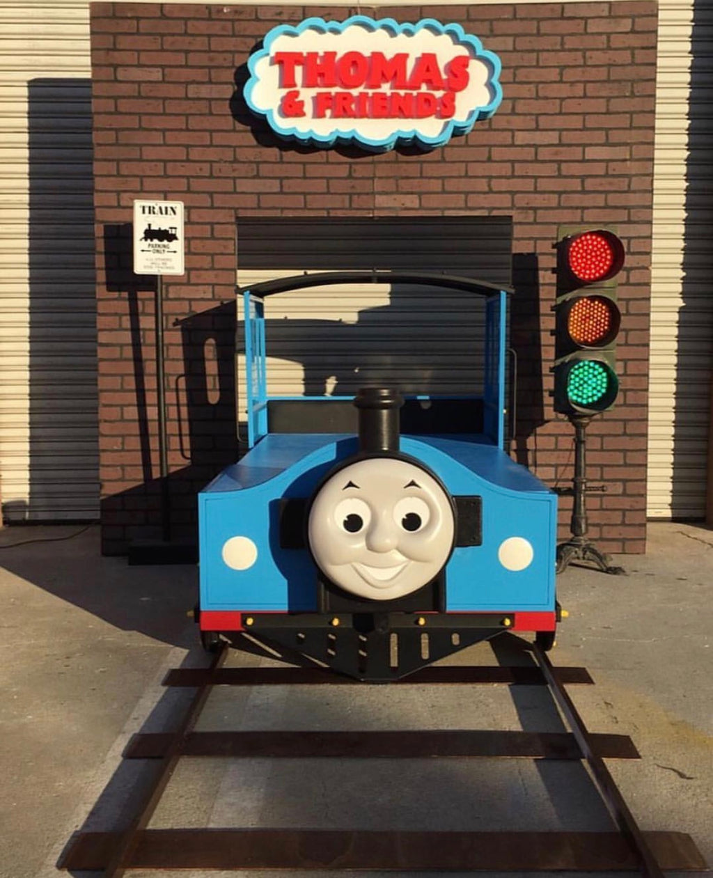 Train Parking Only Stand