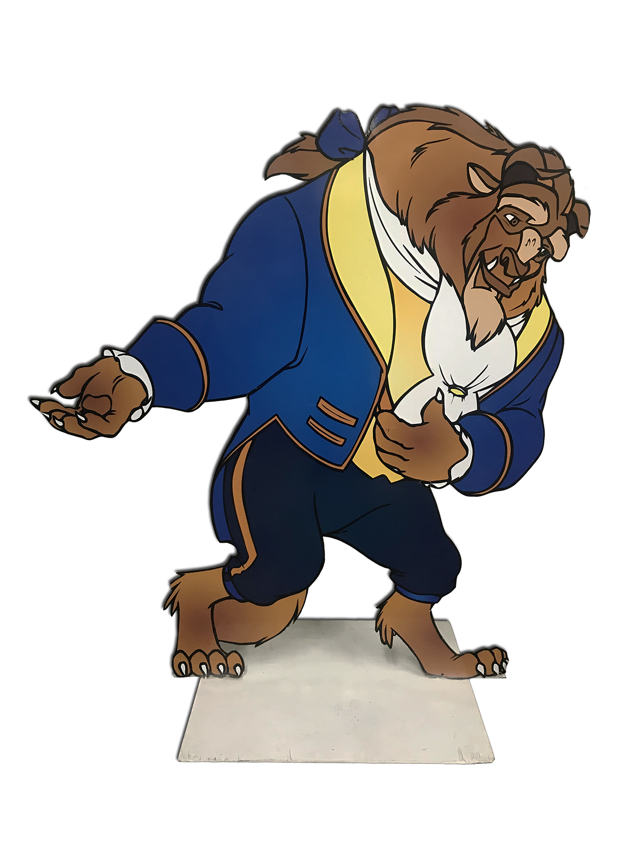 Beast Wood Cut Out Standee