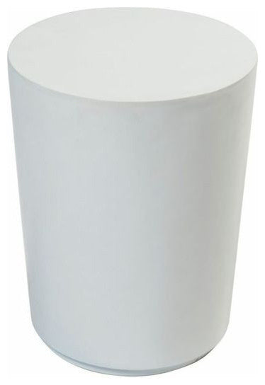 3 Foot White Cylinder