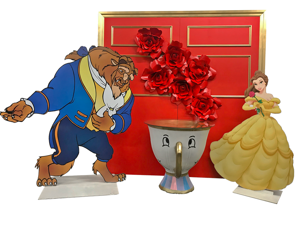 Belle Wood Cut Out Standee