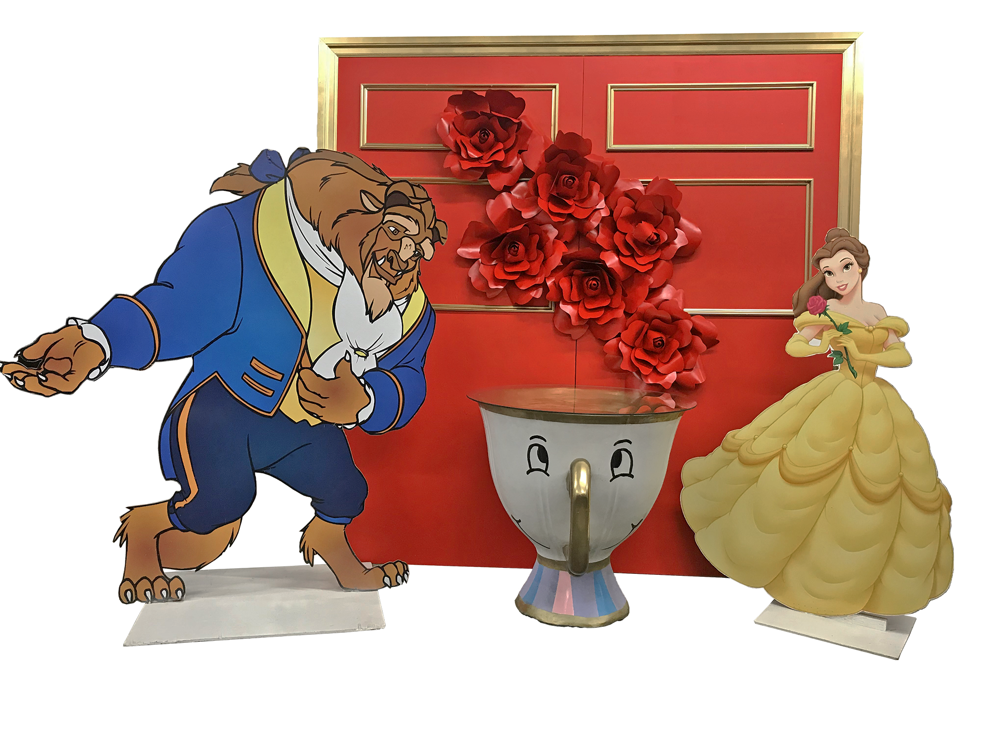 Belle Wood Cut Out Standee