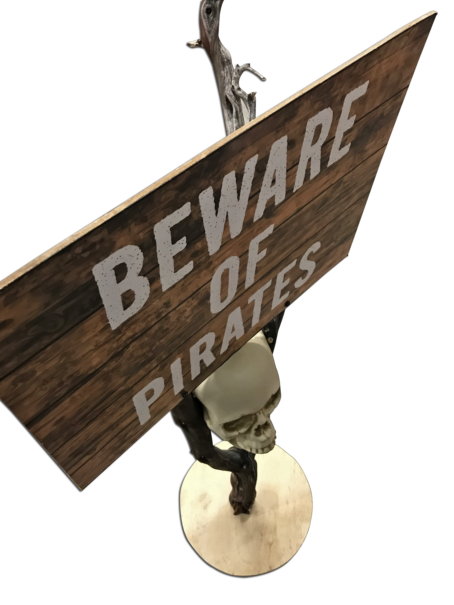 Beware Of Pirates Stand