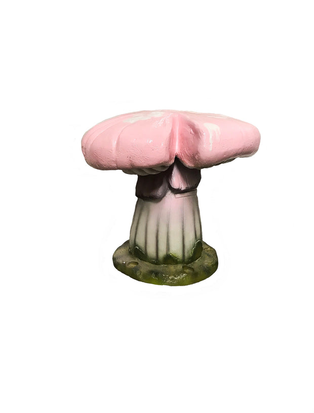 Light Pink Top Mushroom Stool