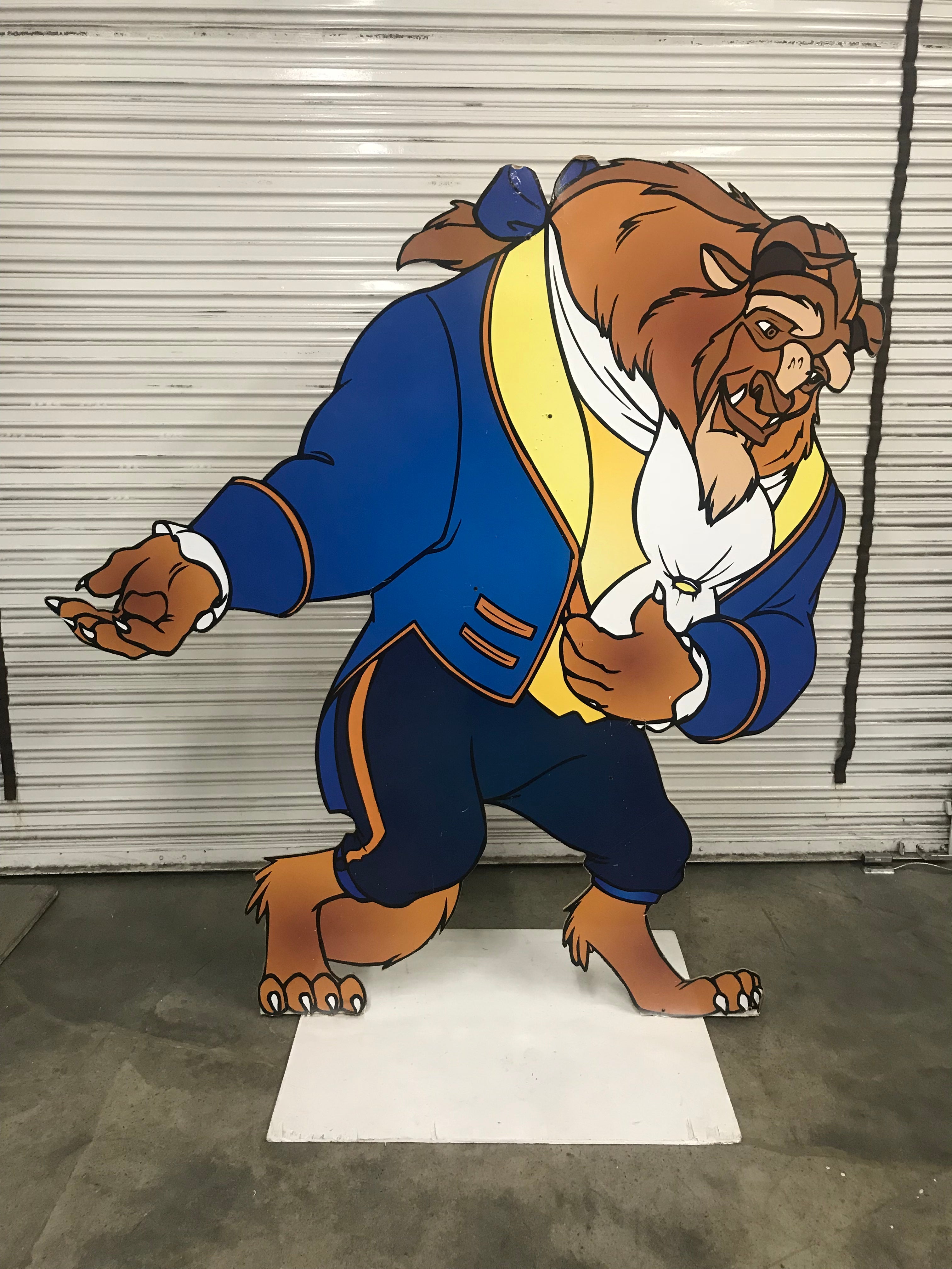 Beast Wood Cut Out Standee