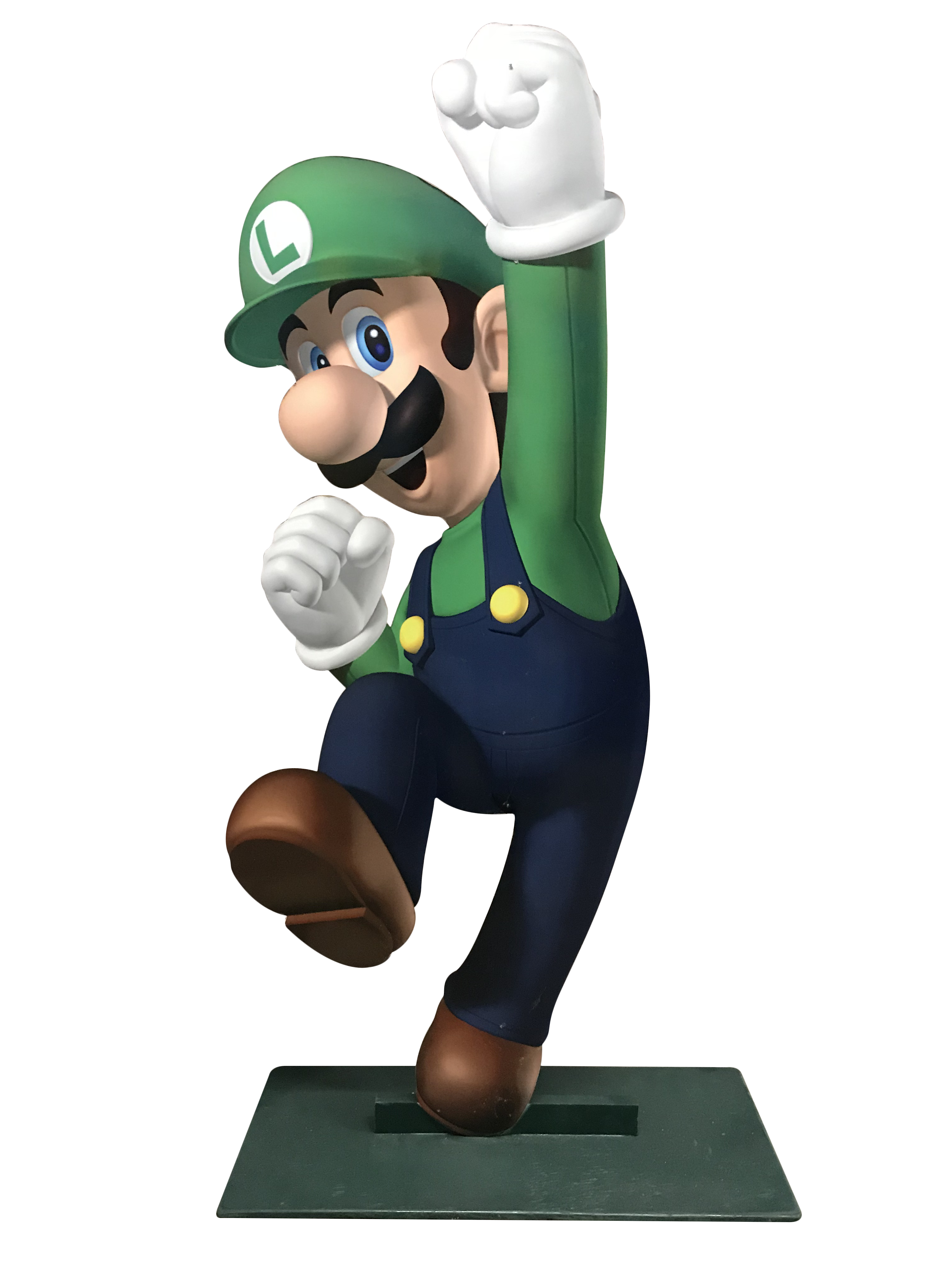 Luigi Wood Cut Out Standee
