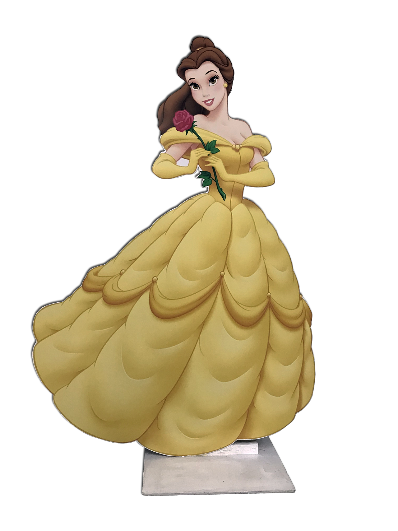 Belle Wood Cut Out Standee