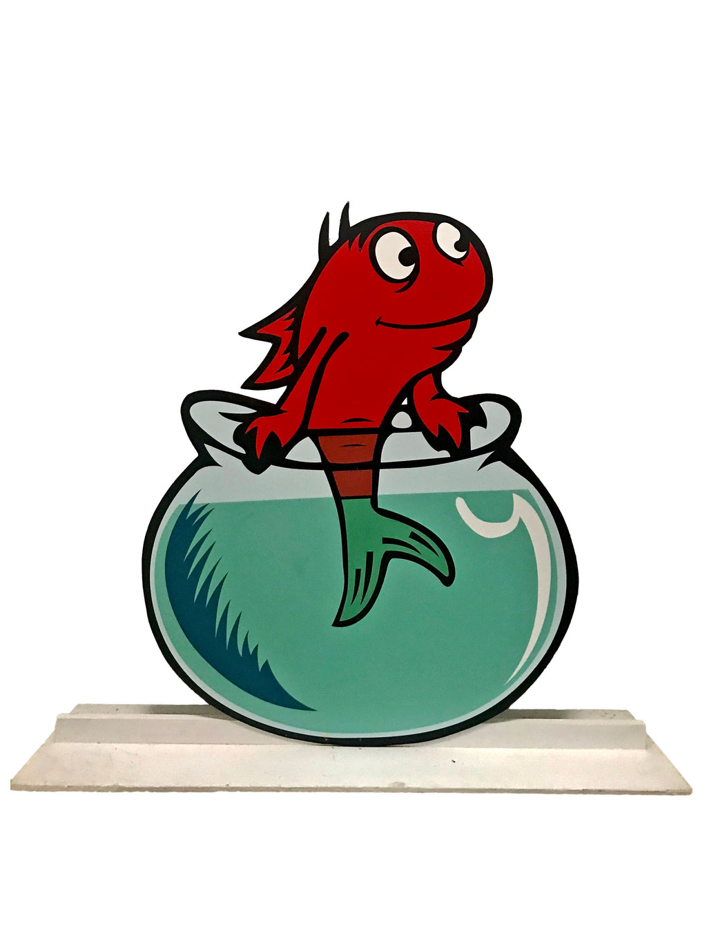 Cat In The Hat Fish Bowl Platinum Prop House Inc