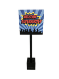 Welcome Super Heroes Stand