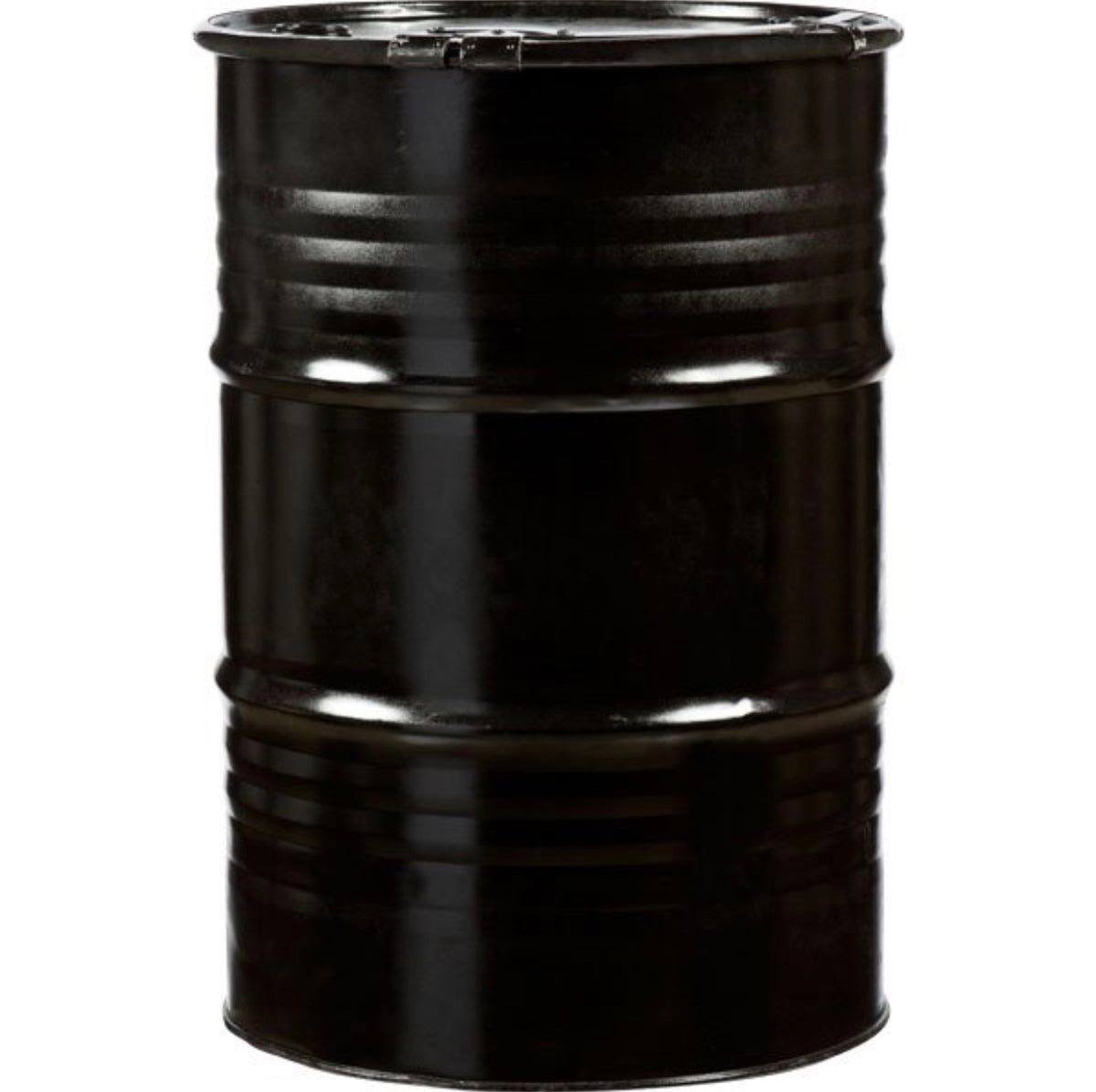 Black Metal Barrel