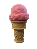 Small Pink Ice Cream Cone