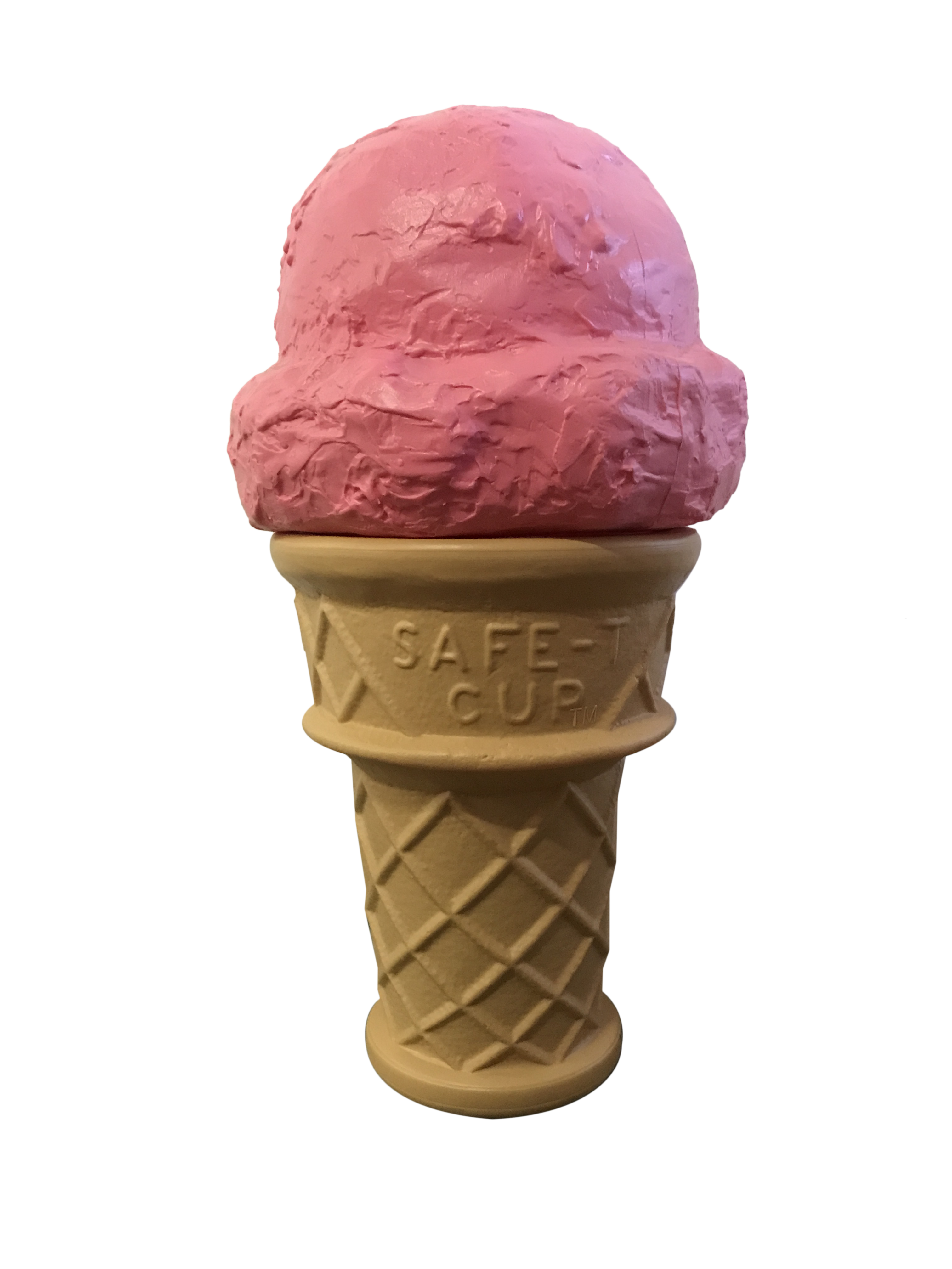 Small Pink Ice Cream Cone