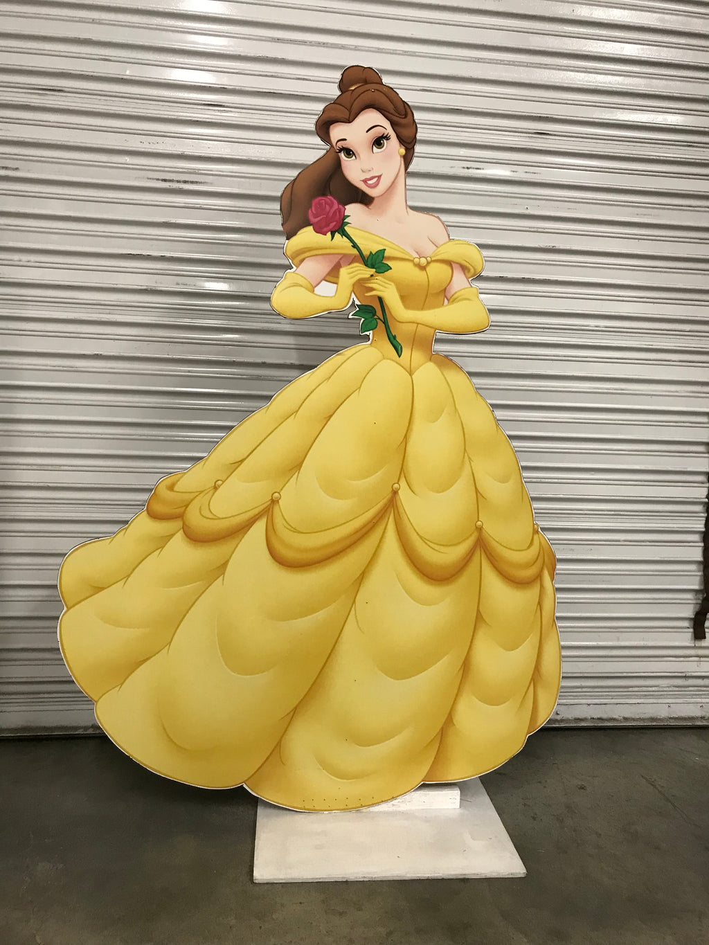 Belle Wood Cut Out Standee