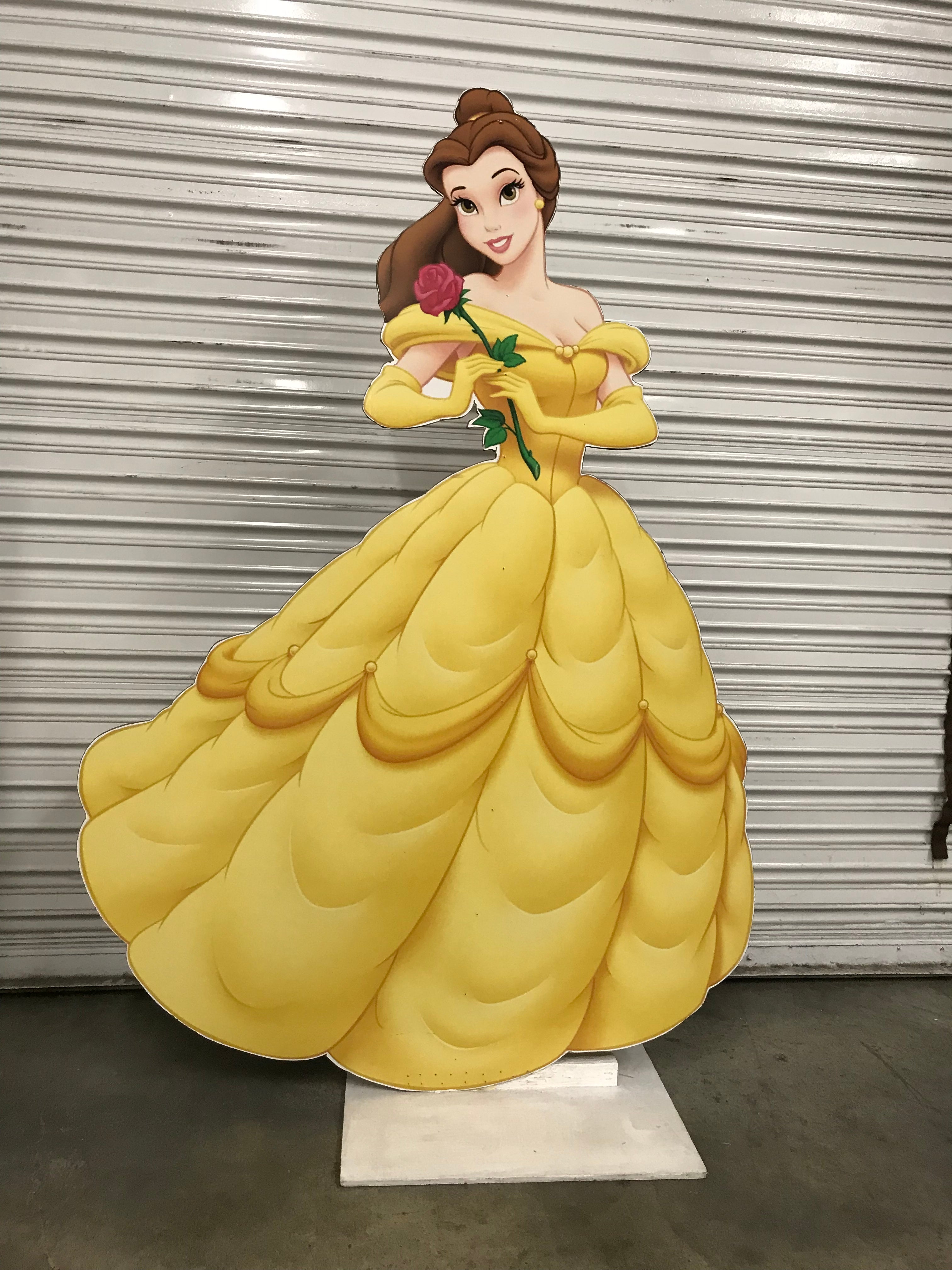 Belle Wood Cut Out Standee